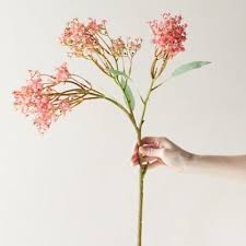 I chose silk faux flowers for this centerpiece, in order to achieve that realistic look. Faux Flowers Stems Faux Metal Botanicals Terrain