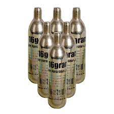 These items can only be shipped ups ground or ups standard to canada. 16 Gram Co2 Charger Cartridges Bulbs Threaded 6 Pack Beverage Elements