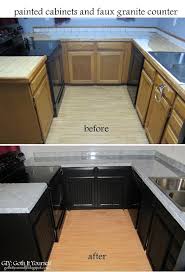 Home kitchens kitchen cabinets makeover kitchen remodel kitchen design kitchen cabinet design kitchen inspirations kitchen decor new kitchen grey if you want some creative ideas on how to use paintable textured wallpaper, here they are! Giy Goth It Yourself Kitchen Makeover Faux Granite Counter Diy Kitchen Cabinets Makeover Diy Kitchen Home Remodeling