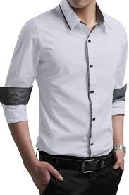 Button Down Front Modern Slim Fit Mens Cotton Shirt Cotton Shirts For Men Mens Shirts Mens Shirt Dress