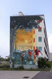 Social Housing France Mural Artiste De Rue Art Mural Les Arts