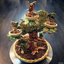The Legend Of Zelda Deku Tree Becomes The Pinnacle Of Pies Video Food Sugar Free Fruits Pie Crust Art