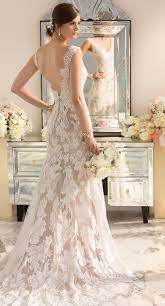 A Romantic Lace Essence Of Australia Gown D1639 At Destiny S Bridal Fitted Wedding Dress Wedding Dresses Wedding Dress Styles
