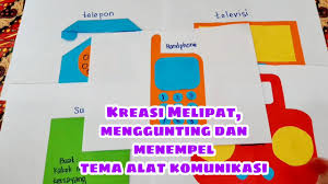 Alat komunikasi sub tema : Kegiatan Pembelajaran Paud Tema Alat Komunikasi Arial Viral Cute766