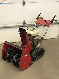 Honda's power equipment is rapidly becoming the brand associated most with high quality and durability and this snowblower holds true to that. Honda Track Drive Snowblower Le New Year Consignments K Bid