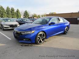 Add some personality to your sedan with a decklid spoiler, bright dual exhaust finishers, and led fog lights the. 2018 Honda Accord Sport Cvt Port Cvt New 4 Dr Sedan Cvt Gasoline 1 5l 4 Cyl Still Night Pearl 2018 Honda Accord Sport Honda Accord Accord Sport