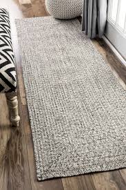 Jubilee Solid Braided Indoor Outdoor Salt And Pepper Rug Handmade Home Handmade Home Decor Decor