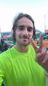 A VERY good day in the office for @stefanostsitsipas98 💼 ,  @rolexmontecarlomasters