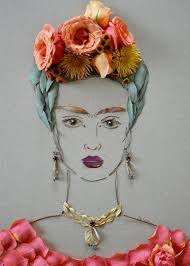 See more ideas about floral headdress, floral headpiece, fashion photography. Frida Iii Flower Face Print By Vicki Rawlins Facethefoliage Flower Art Art Statement Art