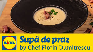 Mod de preparare supa crema de fasole cu bacon crocant. Supa De Praz Gateste Cu Chef Florin Dumitrescu Youtube