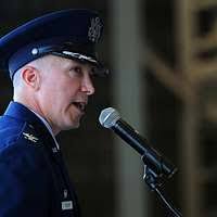 U.S. Air Force Capt. Keith Dieter instructs officer