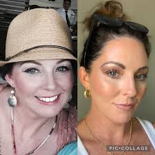 Sometimes I forget I'm a bàdàss makeup artist😁 the “now” picture is not  even this year oo 😁