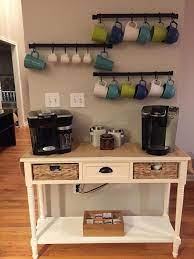 Robot Check Coffee Bar Home Kitchen Remodel Idea Mug Rack