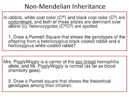 Ppt Non Mendalian Genetics Powerpoint Presentation Free Download Id 2604552