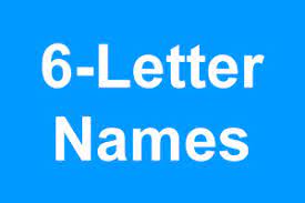 Check out the ideas of company names below. 6 Letter Boy Names