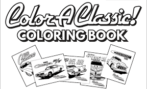 40+ classic truck coloring pages for printing and coloring. Color A Classic Download This Free Muscle Car Coloring Book