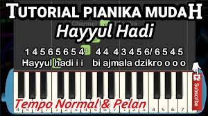 1:05 piano gunso 5 428 просмотров. Not Angka Pianika Sholawat Hayyul Hadi Youtube