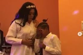 Nollywood actress, adunni ade shared an emotional moment as her son tears up while praying for adunni ade the nigerian actress came from nowhere to storm nollywood.here her biography looks at. Nollywood Actress Adunni Ade Shares A Video Of Her Son Crying As He Gave A Speech During Her Birthday Pure Entertainment
