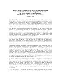 Para el desarrollo de este tema hemos tomado como base la obra de rubio (2010). Http Www Corteidh Or Cr Docs Discursos Garciasayan 12 04 10 Pdf