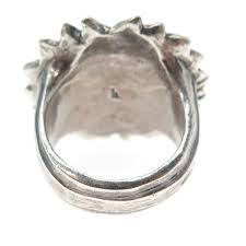 LK KATHERINE LINCOLN 925 Sterling Silver Vintage Sun Face ...
