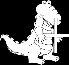 Alligator clipart black and white 2; Alligator Clip Art Alligator Images