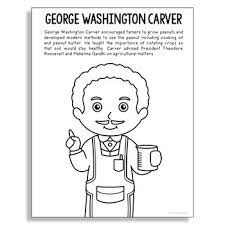 Maybe you would like to learn more about one of these? George Washington Carver Inventor Coloring Page Craft Or Poster Stem History