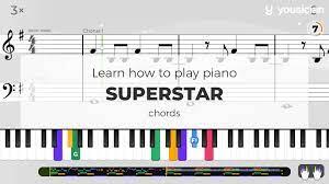 Learn How To Play Superstar On Piano Yousician