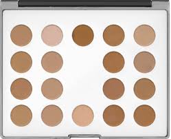 micro cream foundation makeup palette
