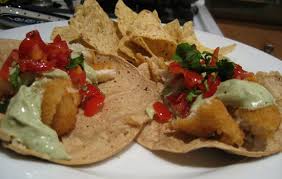 It's such a flavorful recipe! Super Easy Fish Tacos With Avocado Cream Whipped