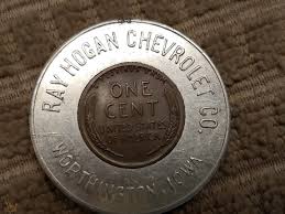 Schau dir angebote von wheat pennies auf ebay an. Ray Hogan Chevrolet Worthington Iowa Lucky Penny Souvenir 1948 Wheat Penny 1875872758