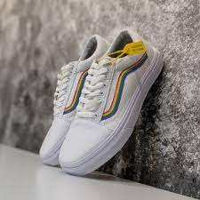 Vans classic skate shoe & first to bear the iconic side stripe. Vans Old Skool Rainbow Premium Shopee Malaysia