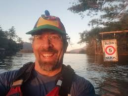 Paddled the length of Lake George, monthly for a year