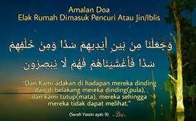 Doa Elak Rumah Dimasuk Pencuri Atau Jin Iblis