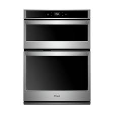 Average rating of 1 review color: Whirlpool 30 In Electric Smart Wall Oven With Built In Microwave And Touchscreen In Stainless Steel Woc54ec0hs The Home Depot