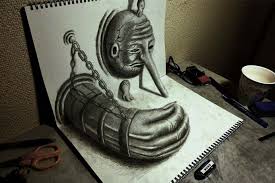 Most artists use graphite pencils for creating the 3d look. What Is The Place Of 3d Pencil Drawings In The World Of Art And Entertainment Widewalls