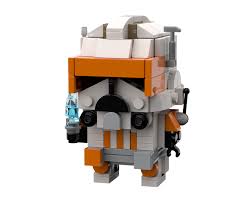 Want to discover art related to commander_cody? Lego Moc Clone Commander Cody Brickheadz By Fmbricks Rebrickable Build With Lego