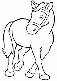 Dibujos De Caballos Para Colorear