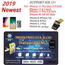 Majority of the chip unlocks are compatible with the latest ios 13.3, as well as previous versions. Soltekonline Heicard Unlock Turbo Sim Card For Iphone 11 Pro X Xr Xs Max 8 7 6s Plus 4g Iccid