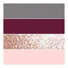 Paired with warm gold tones and deep blue hues, a burgundy theme creates a warm feeling and is perfect for a fall, winter or rustic wedding. Dark Grey Burgundy Rose Gold And Blush Gold And Burgundy Wedding Gold Wedding Colors Rose Gold And Burgundy