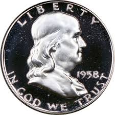 1958 50c Pf Franklin Half Dollars Ngc