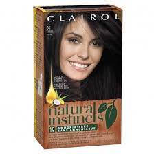 Clairol Natural Instincts Non Permanent Hair Color Black Shade 2 Clairol Natural Instincts Clairol Natural Non Permanent Hair Color