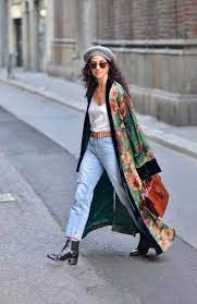 Super How To Wear Kimono Hair 34 Ideas How To Wear Kimono Boho Fashion Winter Fashion