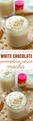 White Chocolate Pumpkin Spice Mocha Rezept Kurbisgewurz Rezepte Mit Kurbis Lebensmittel Essen
