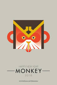 Japanese Designer New Year S Cards Of 2016 Love Posters Chinese New Year Poster Graphic Poster