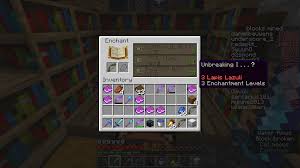 Ultimate minecraft quiz from quiz diva 100% correct answers. Mc 142359 Level 30 Enchanting Can Give Lower Enchantments Such As Unbreaking I Jira