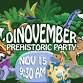 Dinovember Prehistoric Party event image
