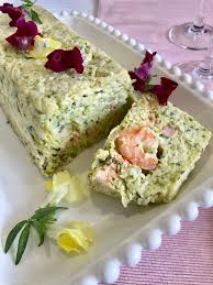 Terrine De Courgette Aux Crevettes Et Au Saumon Fume Terrine De Courgettes Saumon Fume Terrine