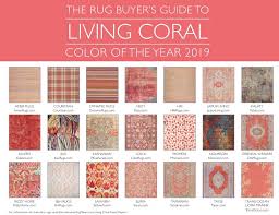 Chesapeake microfiber coral shag area rug (5'x7'). Rug Makers Dive Into Pantone S Living Coral Color Of The Year Part 2 News Rug News