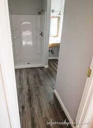 Flooring In The Bathroom And Laundry Room Wood Floor Bathroom Flooring Laminate Flooring Bathroom