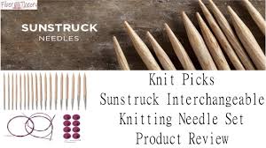 Browse our huge selection and get the right needle for the job! Product Review Knit Picks Sunstruck Interchangeable Knitting Needle Set Youtube
